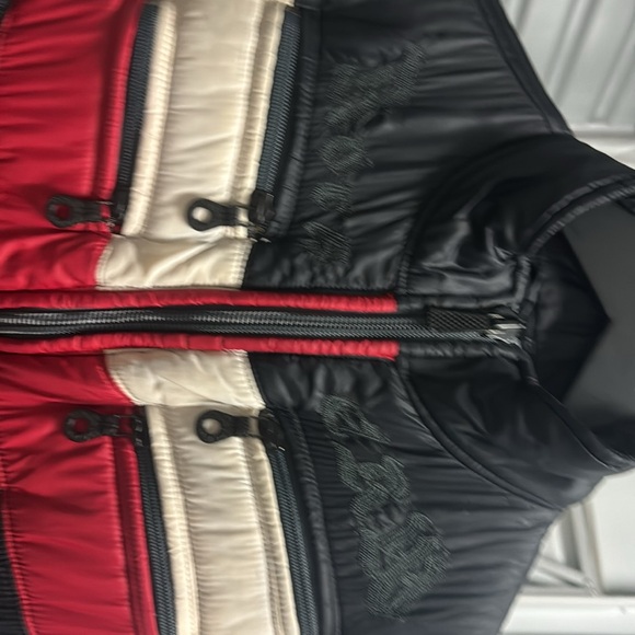 Vintage diesel puffer vest size small like new condition, multicolor. - Picture 2 of 5